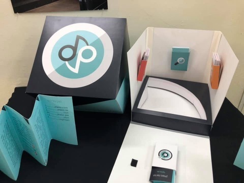 Graphic branding and packaging designed by Kiro
