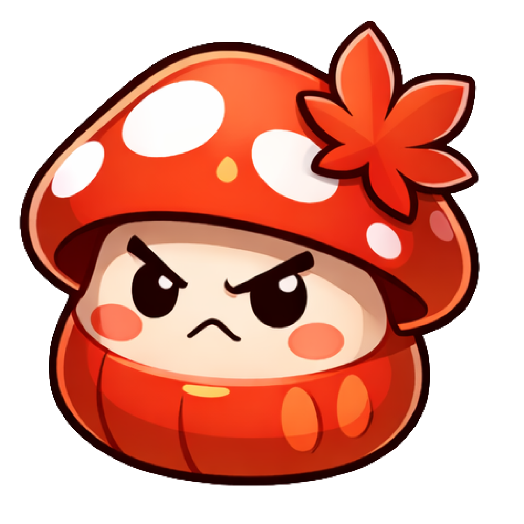 Daruma game mascot by Kiro